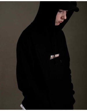 Sudadera hood Unisex NO EXCUSES color Black (ECO)