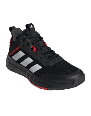 Adidas Ownthegame 2.0 zapatillas baloncesto niño negras/rojas