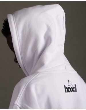 Sudadera hood Unisex modelo Limited Edition en color blanco (ECO)